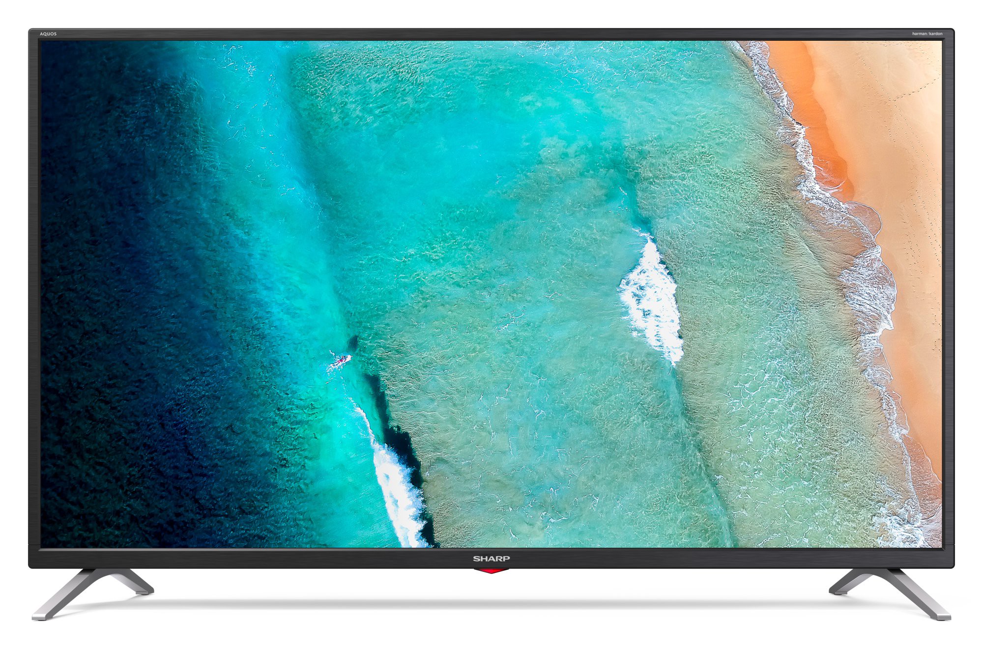 Sharp 81,3cm (32") HD Ready Android TV 32Bi3EA, Chromecast, Google Assistant, Harman/Kardon-Lautsprechersystem, Bluetooth