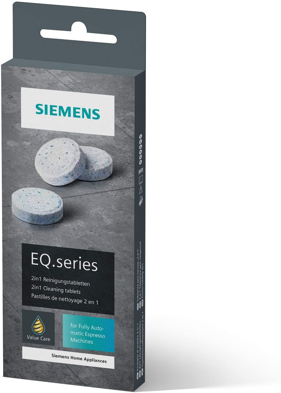 Siemens EQ.series 2in1 Reinigungstabletten 10x2,2g TZ80001A