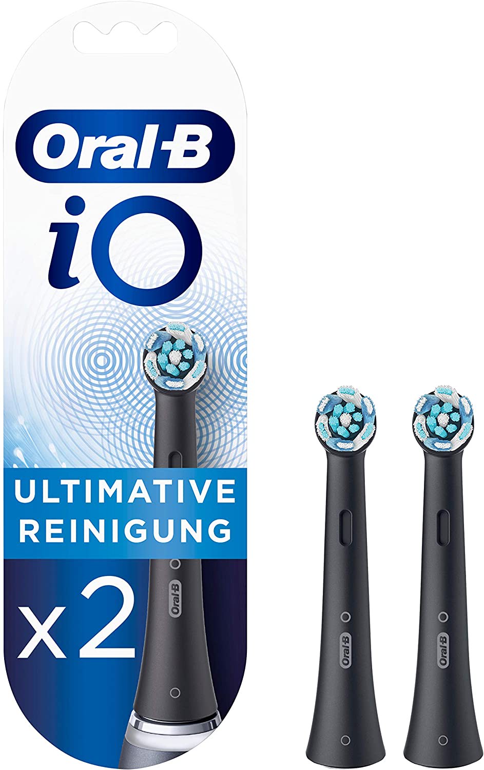 Oral-B iO Ultimative Reinigung black Ersatzbürsten 2er