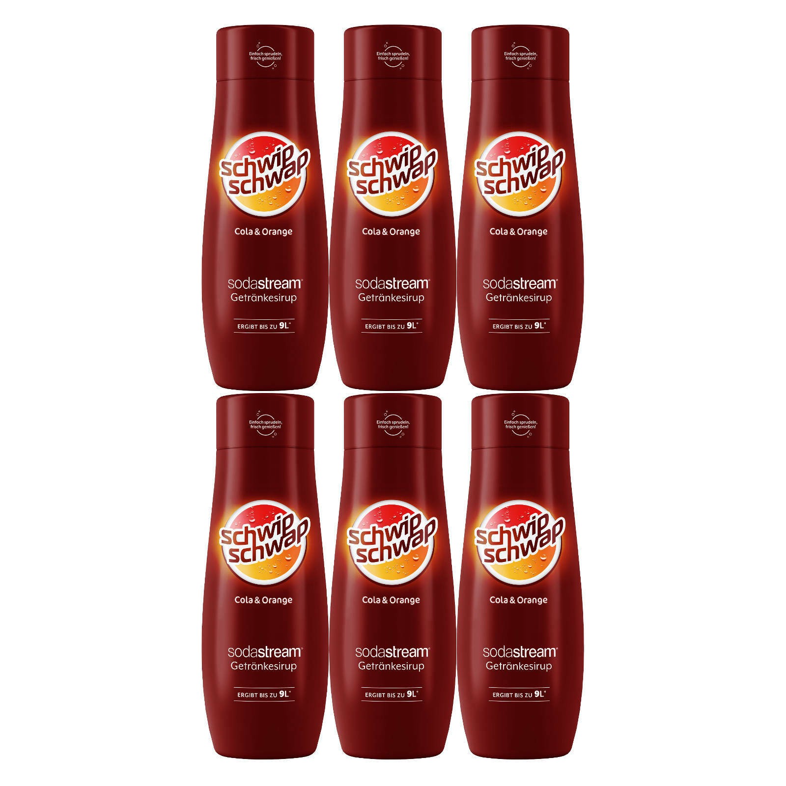 Sodastream Schwip Schwap Sirup 440 ml 6er