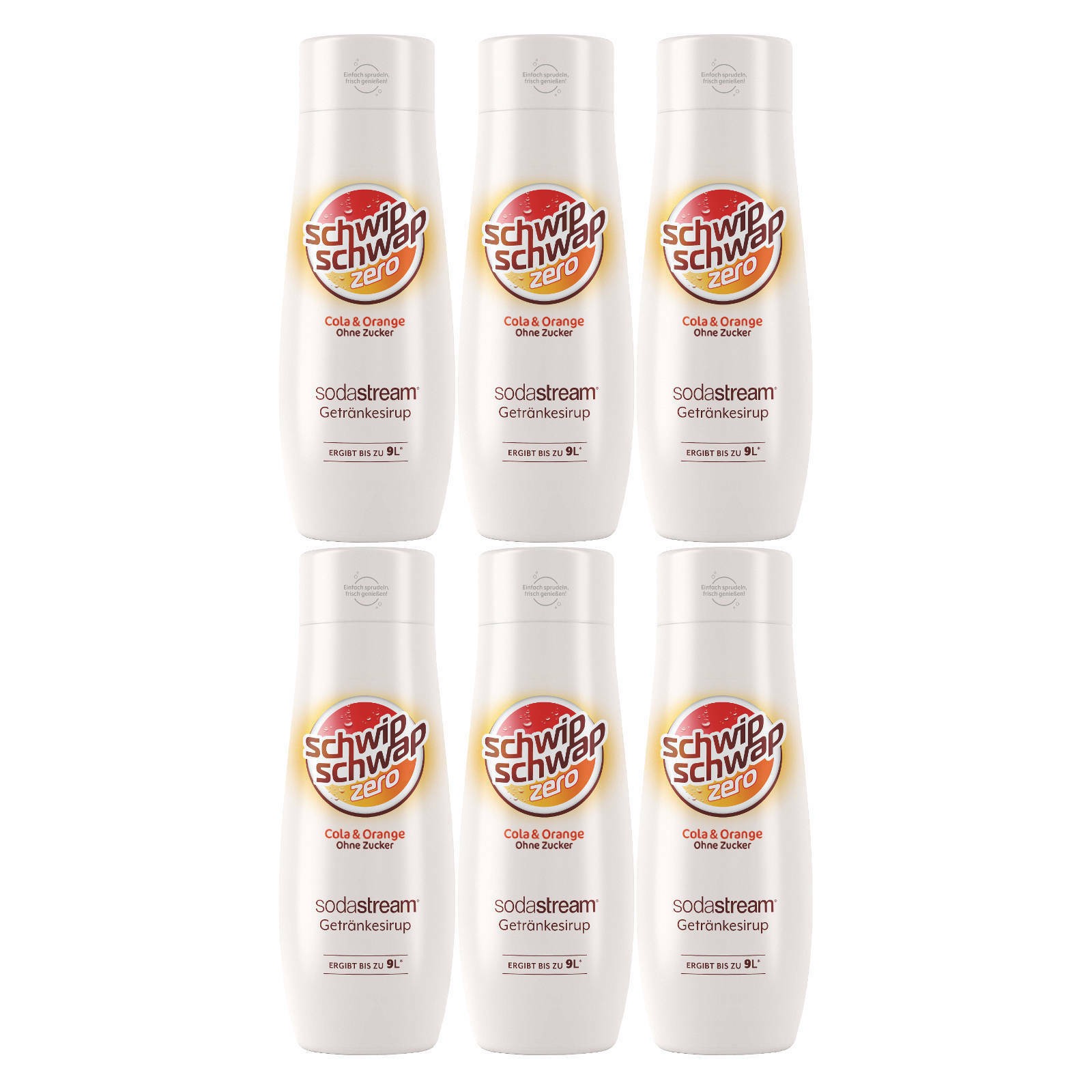 Sodastream Schwip Schwap Diet Sirup 440 ml 6er