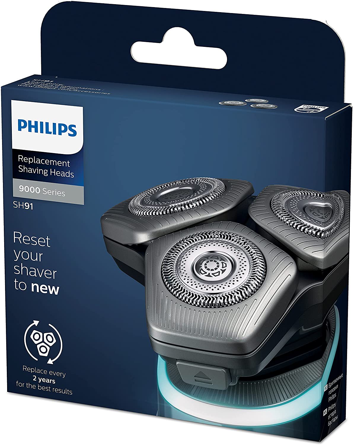 Philips SH91/70 Ersatzscherköpfe 