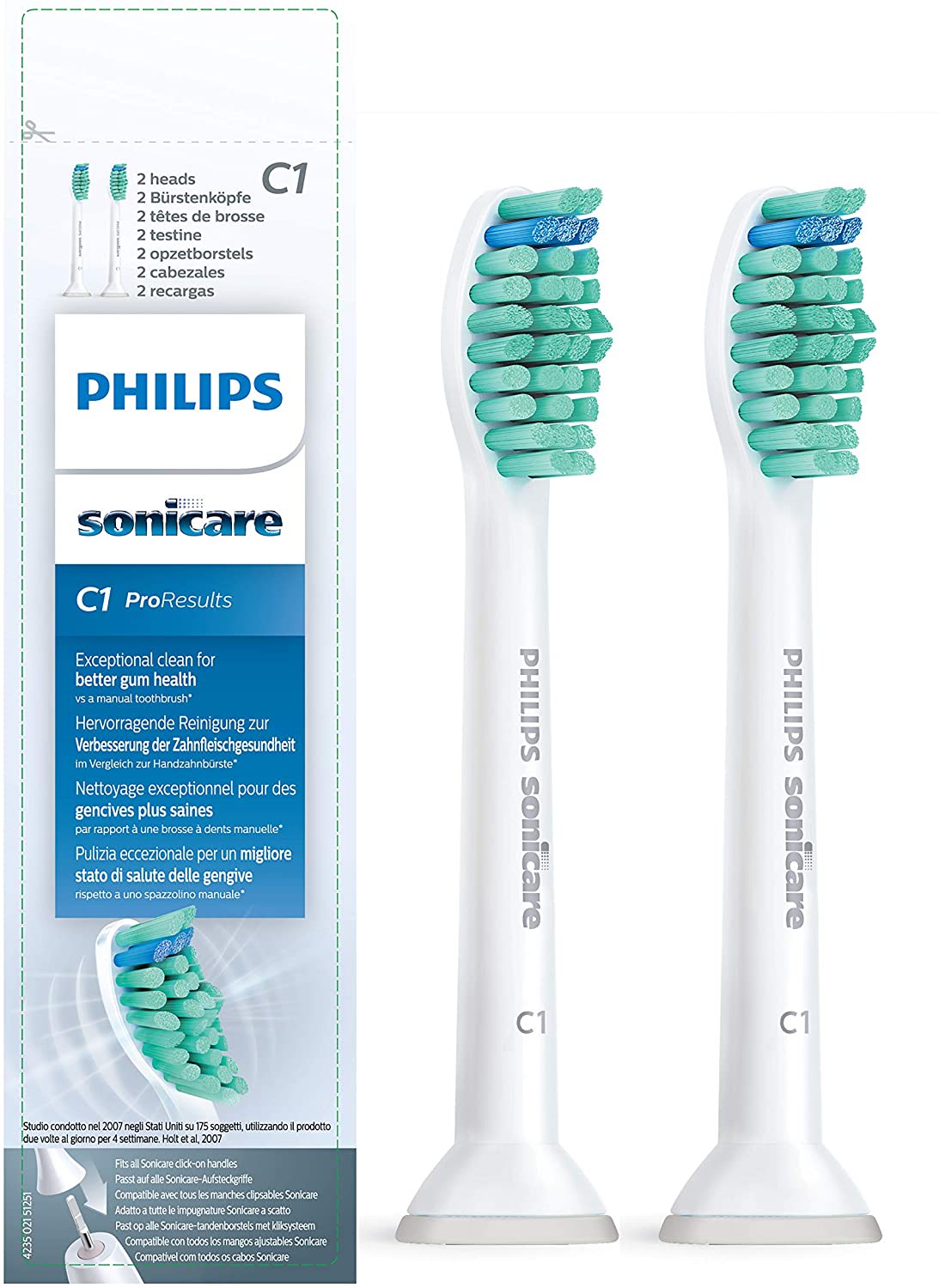 Philips Sonicare HX6012/07 ProResults Ersatzbürsten