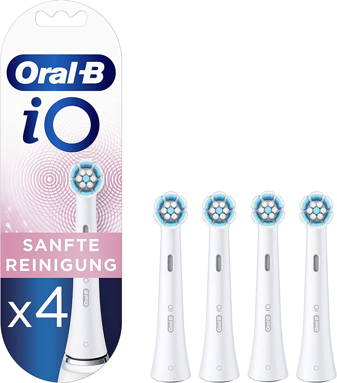 Oral-B iO RB SW-4 Sanfte Reinigung Ersatzbürsten