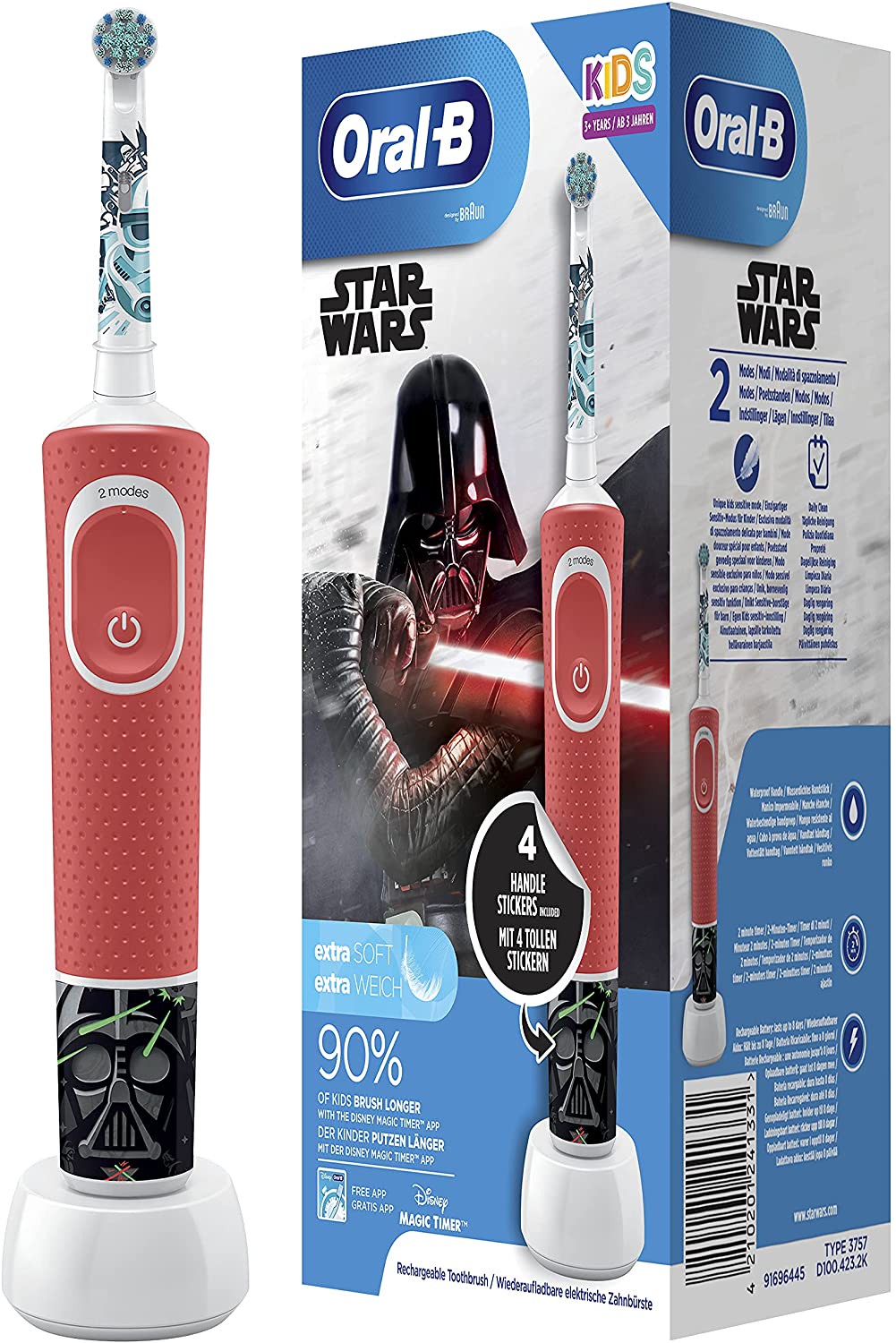 Oral-B Vitality 100 Kids Star Wars elektrische Kinderzahnbürste