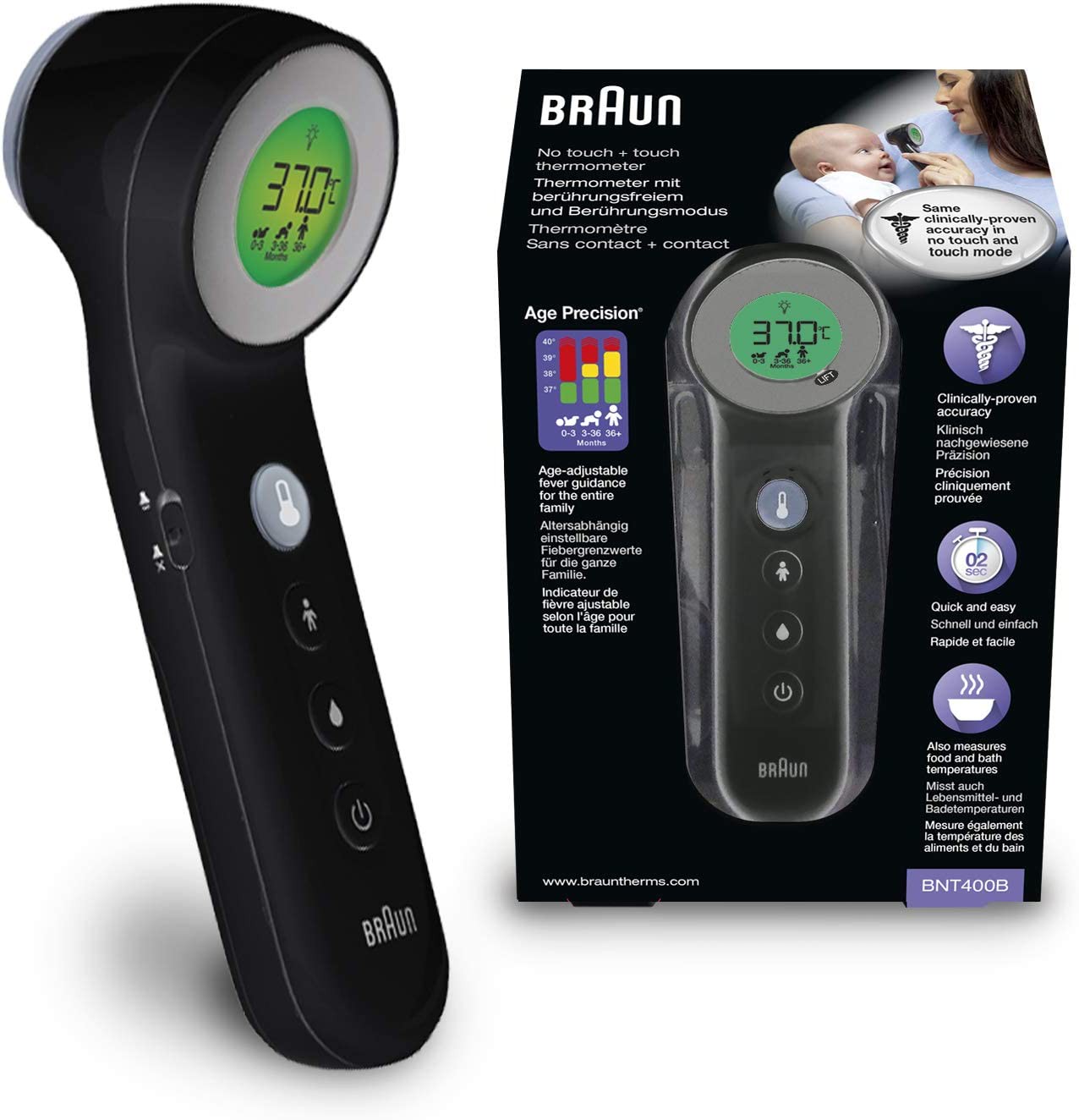 Braun BNT400B Stirnthermometer