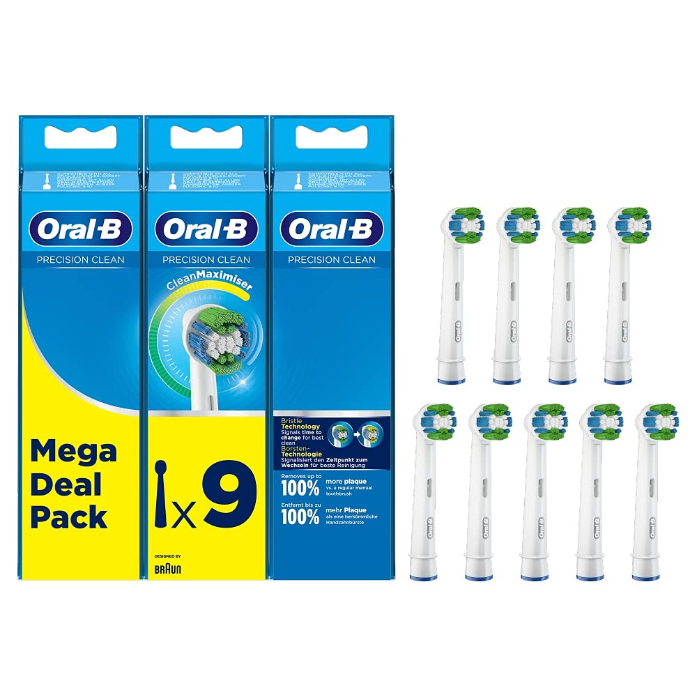 Oral-B EB20RB-3+3+3 PrecisionClean CleanMaximizer Ersatzbürsten 