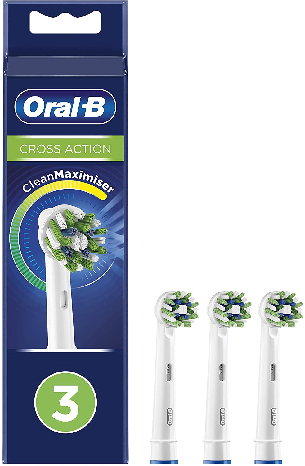 Oral-B Cross Action EB50RB-3 CleanMaximizer Ersatzbürsten