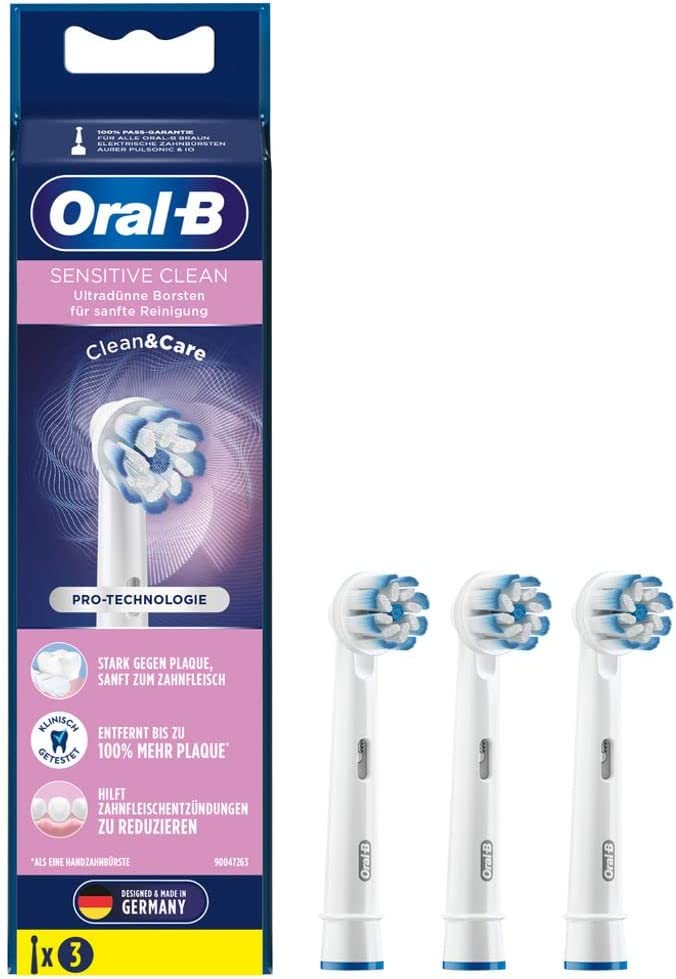 Oral-B EB60-3 Sensitive Clean Ersatzbürsten