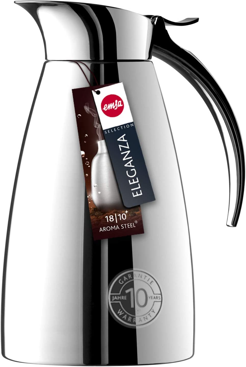 Emsa Eleganza 0,6L Edelstahl Isolierkanne