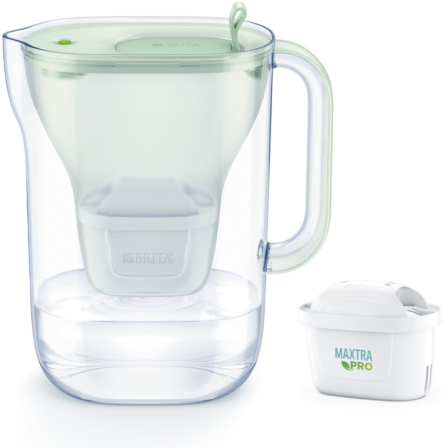 Brita Style eco Wasserkanne green inkl. 1x Wasserfilter Maxtra Pro All-in-1