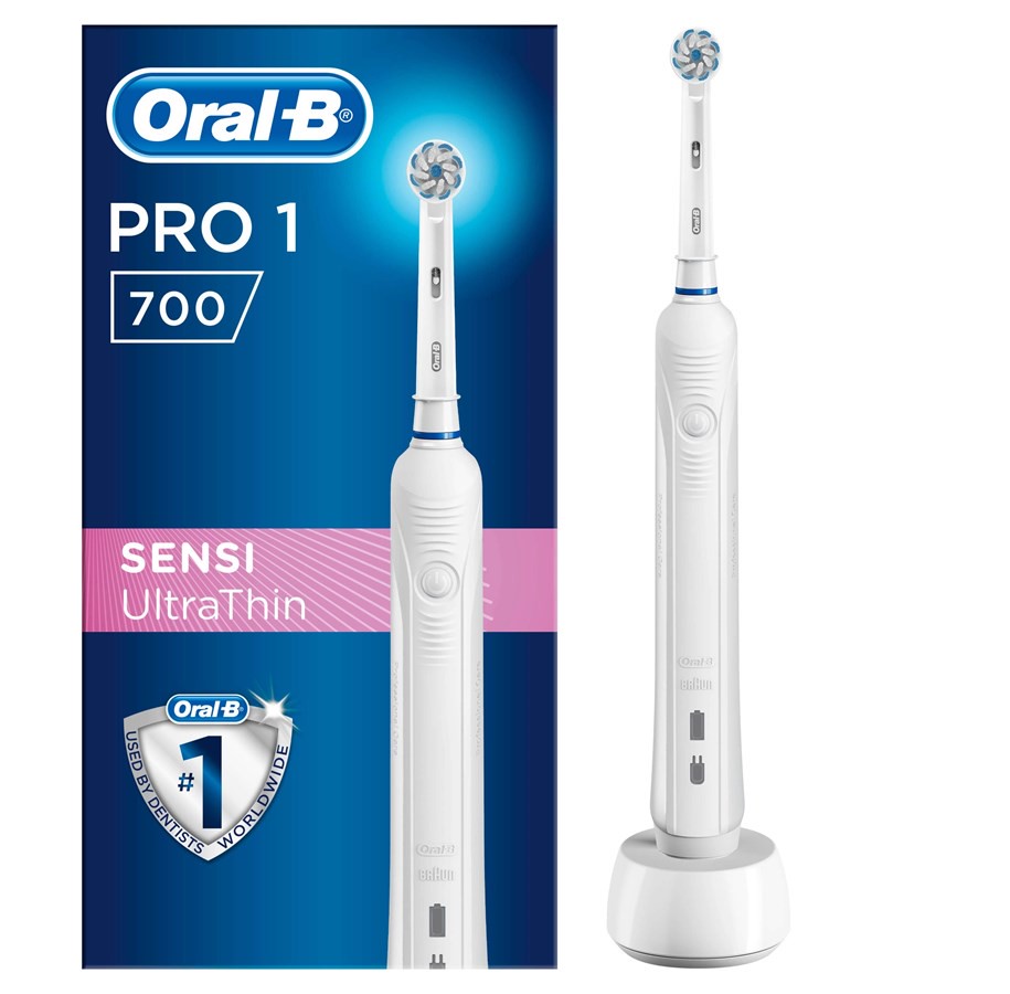 Oral-B Pro 700 Sensi Clean Ultra Thin elektrische Zahnbürste