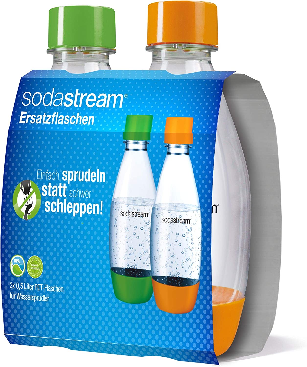 SodaStream PET-Flasche 0,5 L Duopack