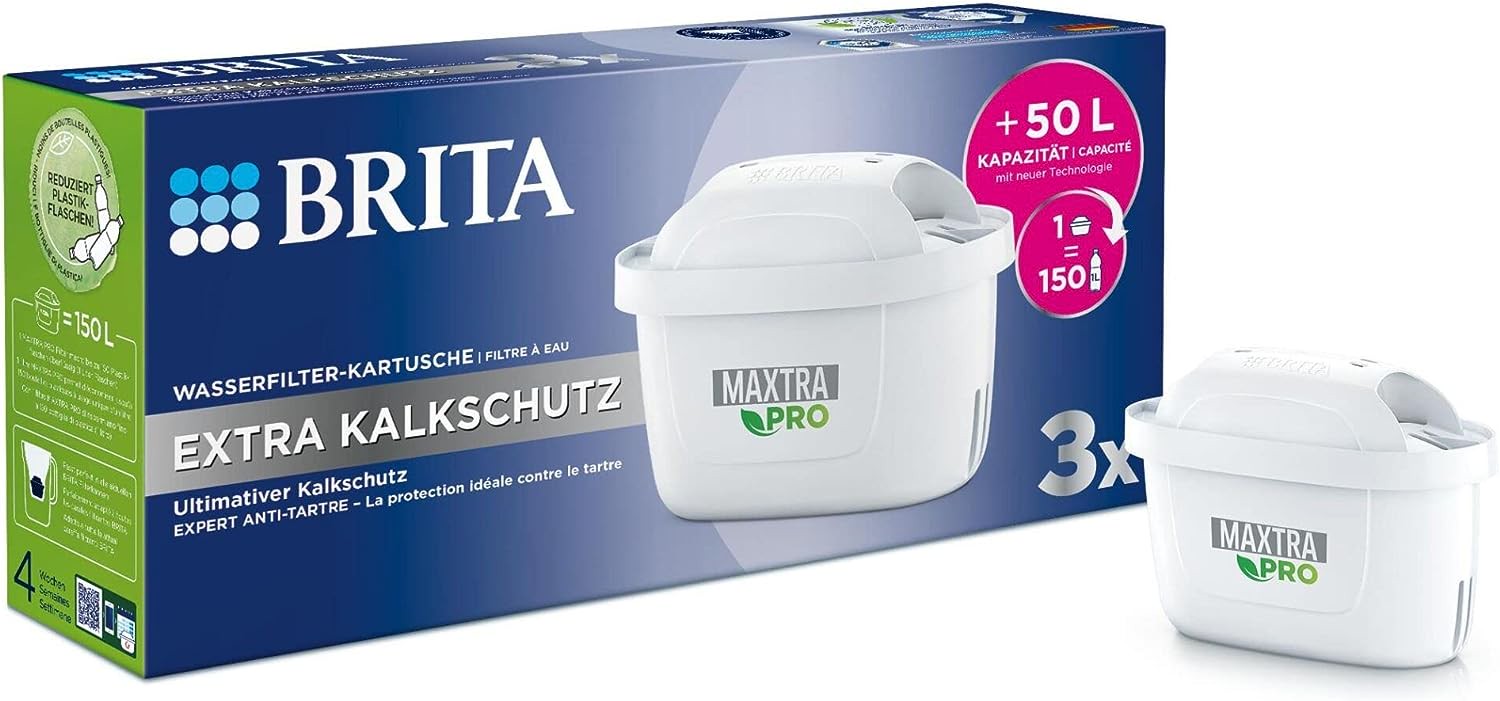 Brita Maxtra Pro Extra Kalkschutz Wasserfilter 3er Pack