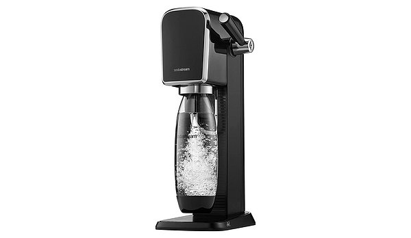 SodaStream Wassersprudler Art mit CO2-Zylinder und 1L spülmaschinenfeste Flasche