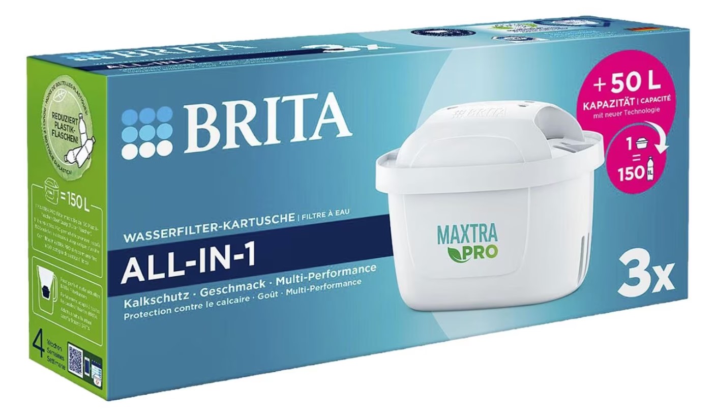 Brita Maxtra Pro All-in-1 Filterkartuschen 3er Pack