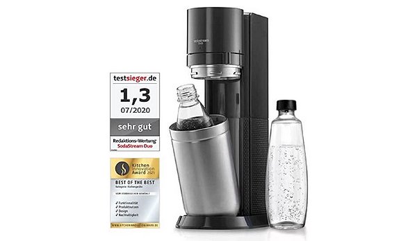 SodaStream DUO Titan Wassersprudler Umsteigerset