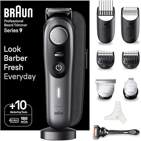 Braun BeardTrimmer BT9421, Barttrimmer, Haarschneider