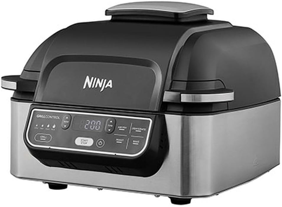 Ninja AG301EU Foodi Grill, Heißluftfritteuse, Air Fryer