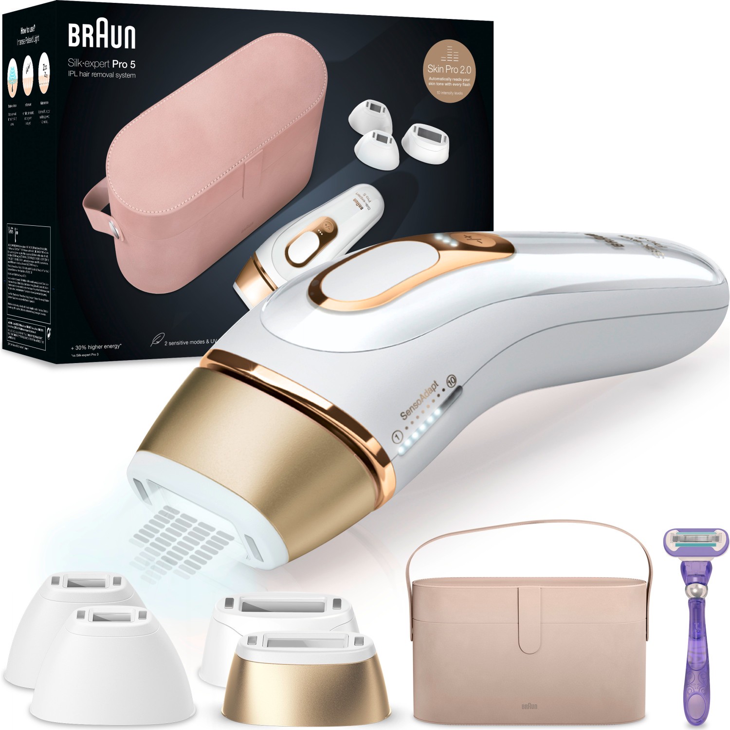 Braun Silk-expert Pro IPL PL5347 IPL-Haarentfernungsgerät