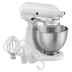 KitchenAid MIXER 5K45SSEWH white