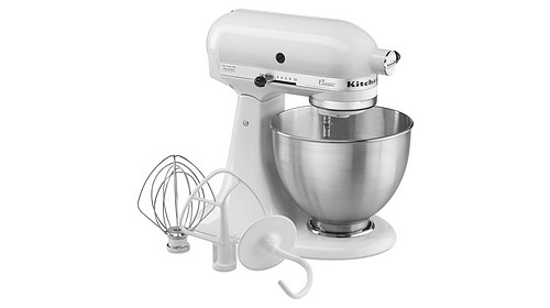 KitchenAid MIXER 5K45SSEWH white