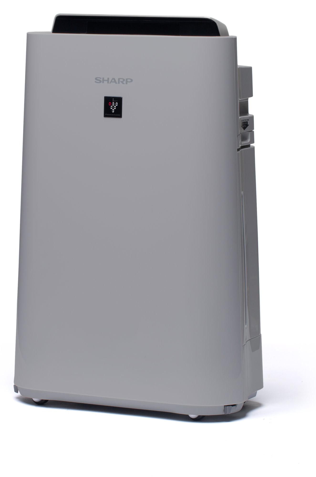 Sharp Luftreiniger mit Luftbefeuchter UA-HD40E-L für Räume bis zu 26m², 3-Stufen Filtersystem, Grau