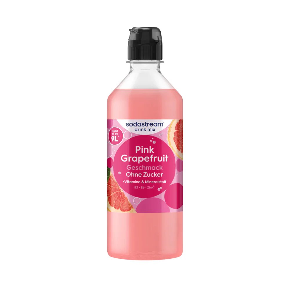 Sodastream Fruits Pink Grapefr. Zero 440ml NEW