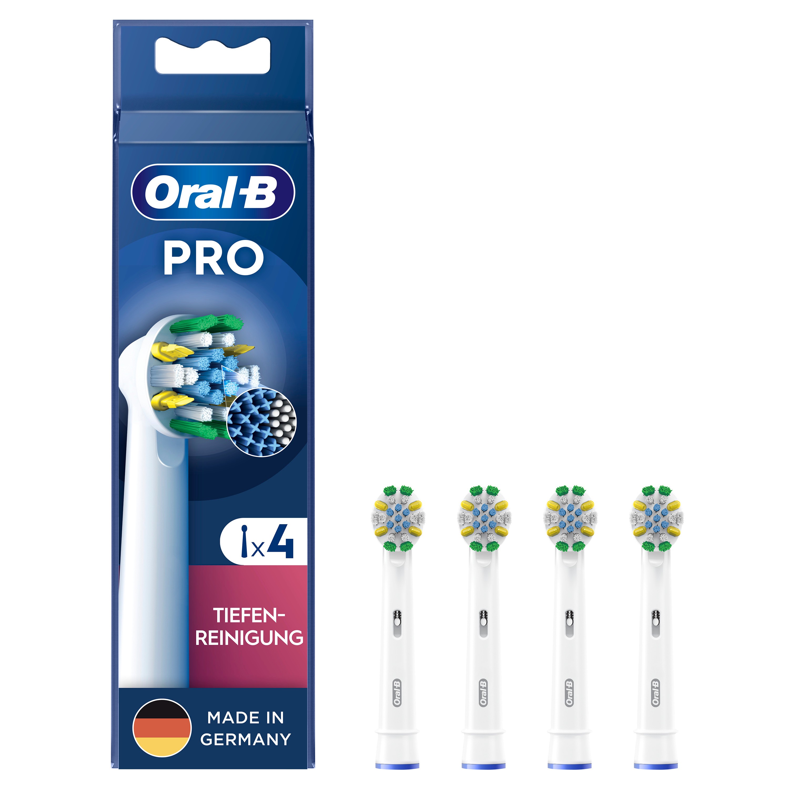 Oral-B EB25RX-4 Pro Tiefenreinigung Ersatzbürsten