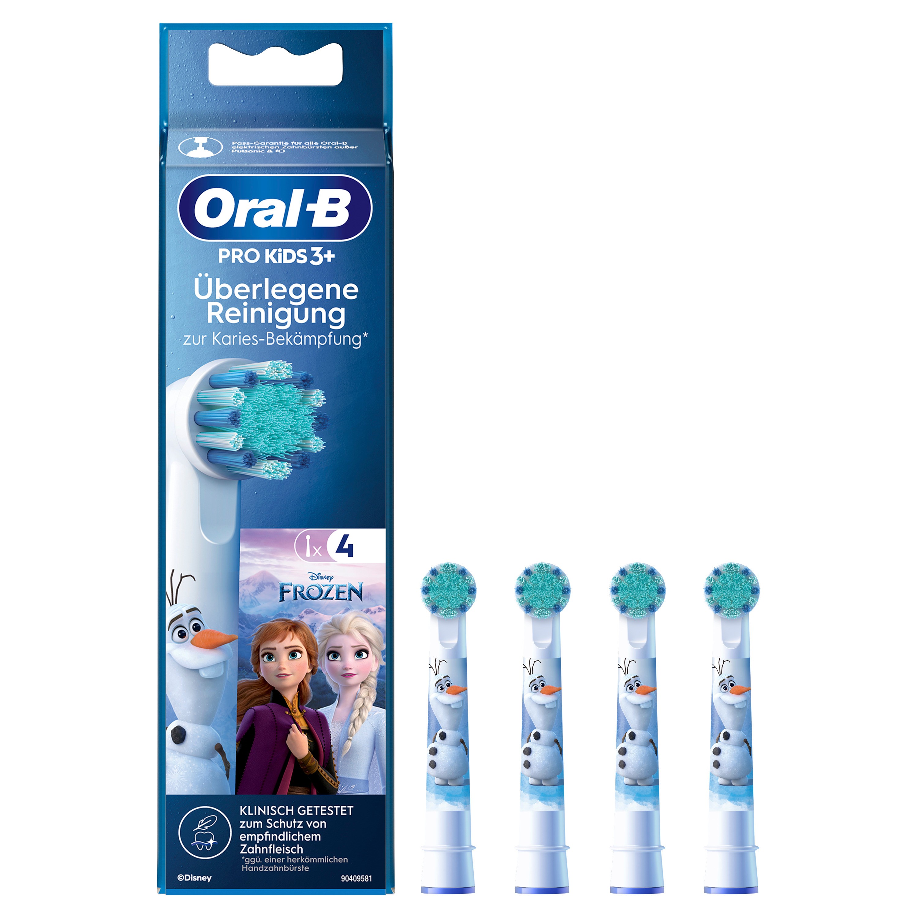 Oral-B EB10S-4 Eiskönigin II Ersatzbürsten 