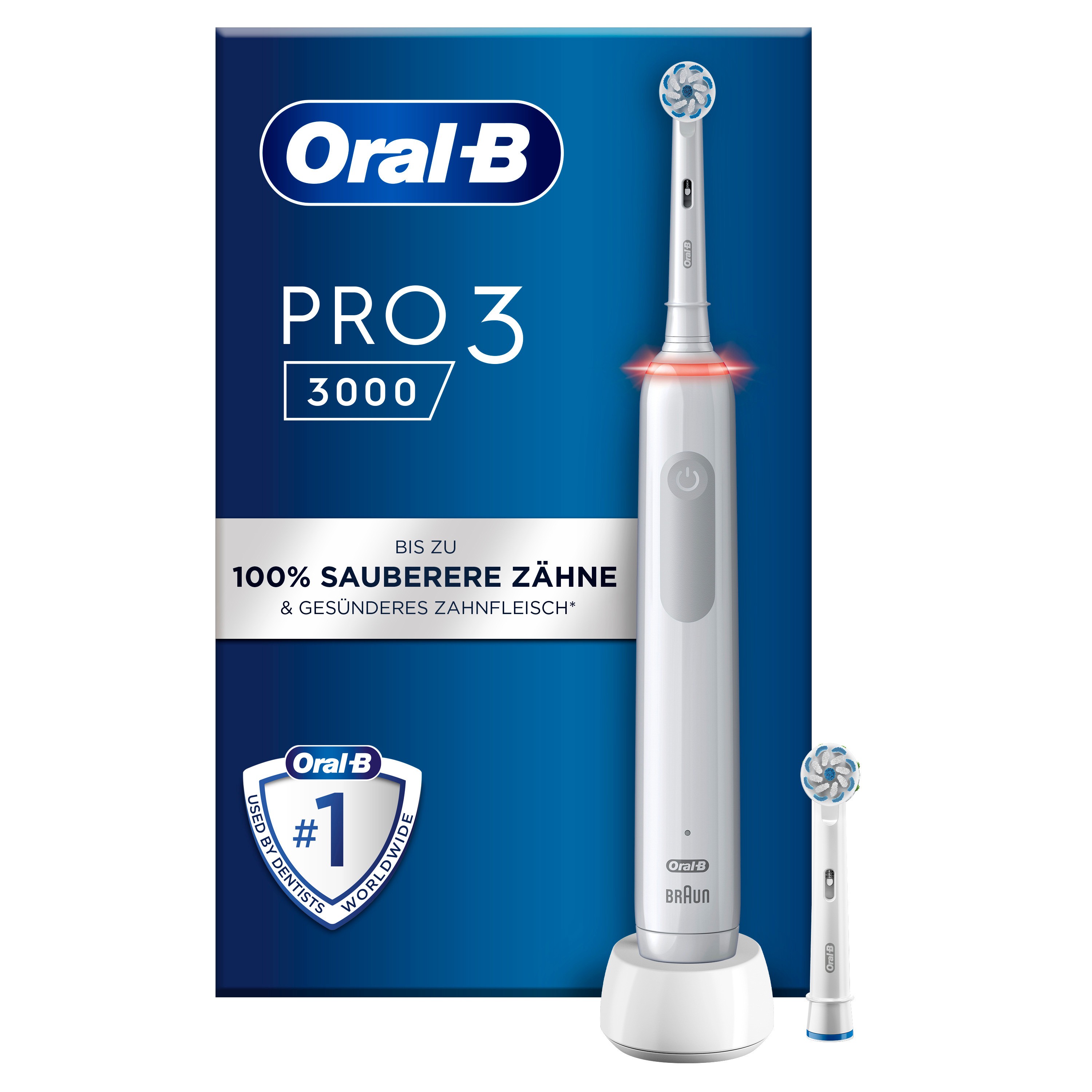 Oral-B Pro Series 3 Elektrische Zahnbürste, White