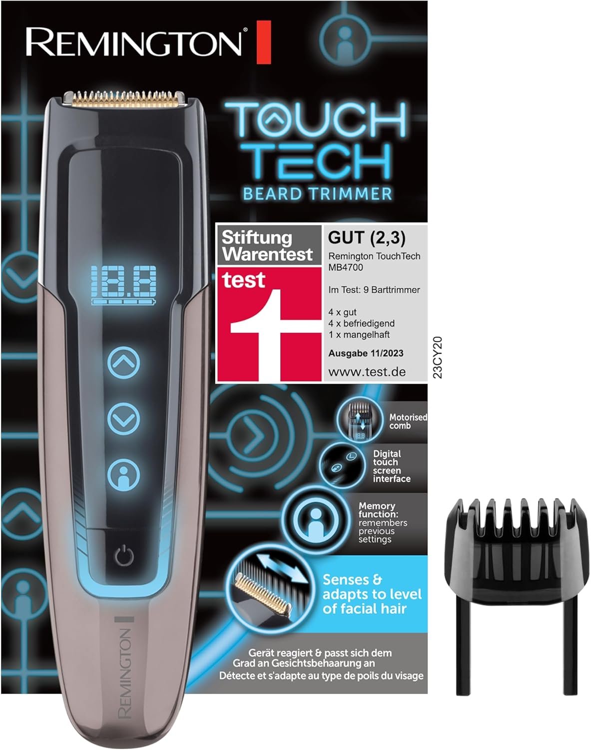 Remington MB4700 Beard Trimmer Touch Tech