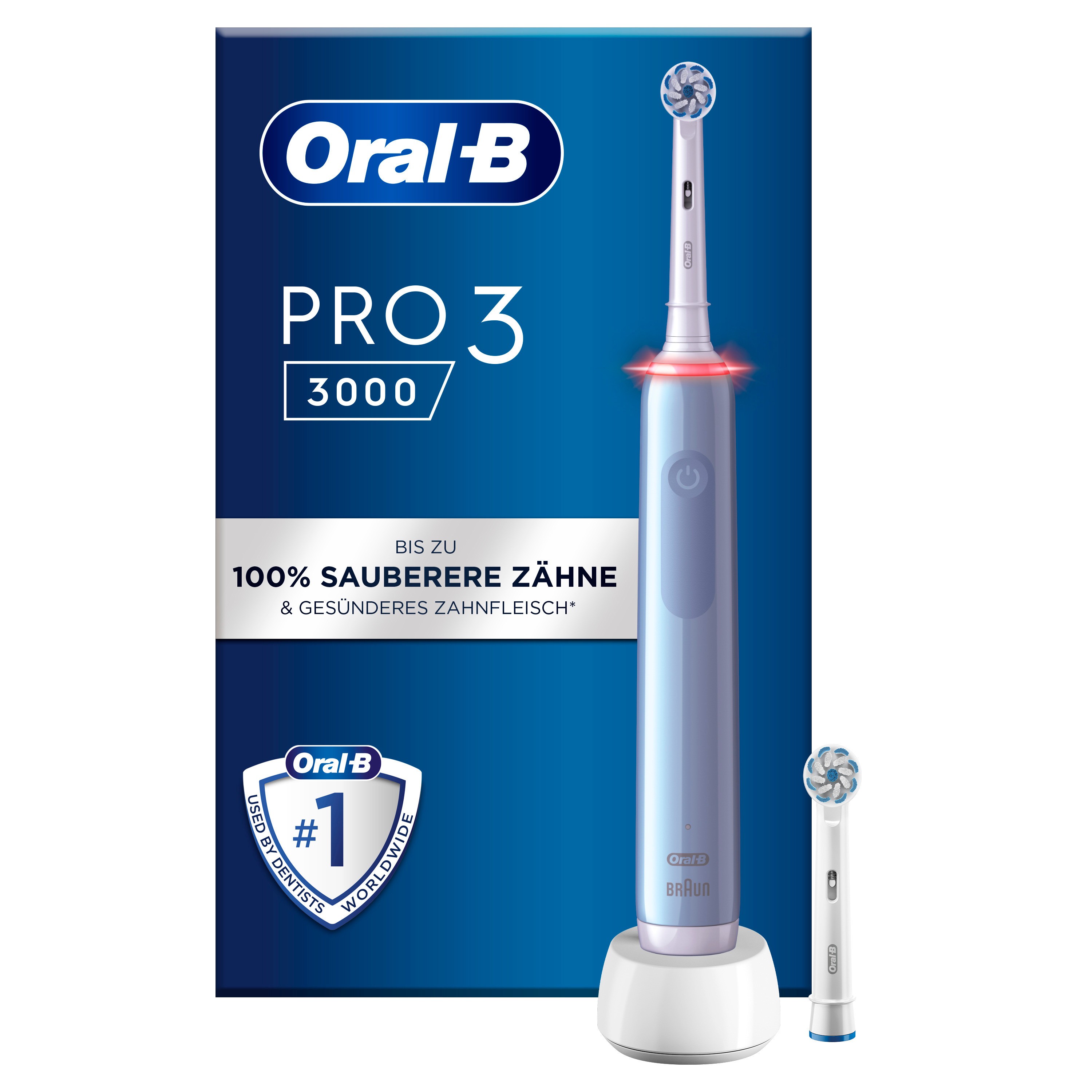 Oral-B Pro 3 3000 Sensitive Clean Blue elektrische Zahnbürste
