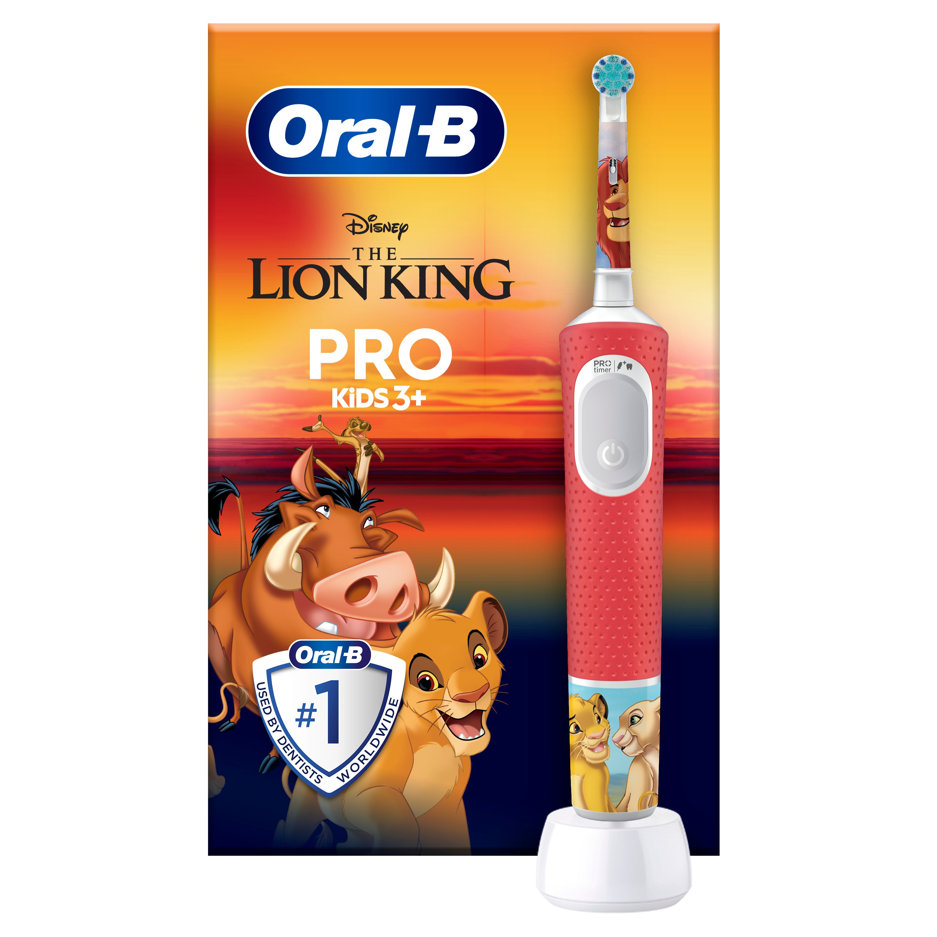 Oral-B Vitality Pro 103 Elektrische Zahnbürste Kids König der Löwen