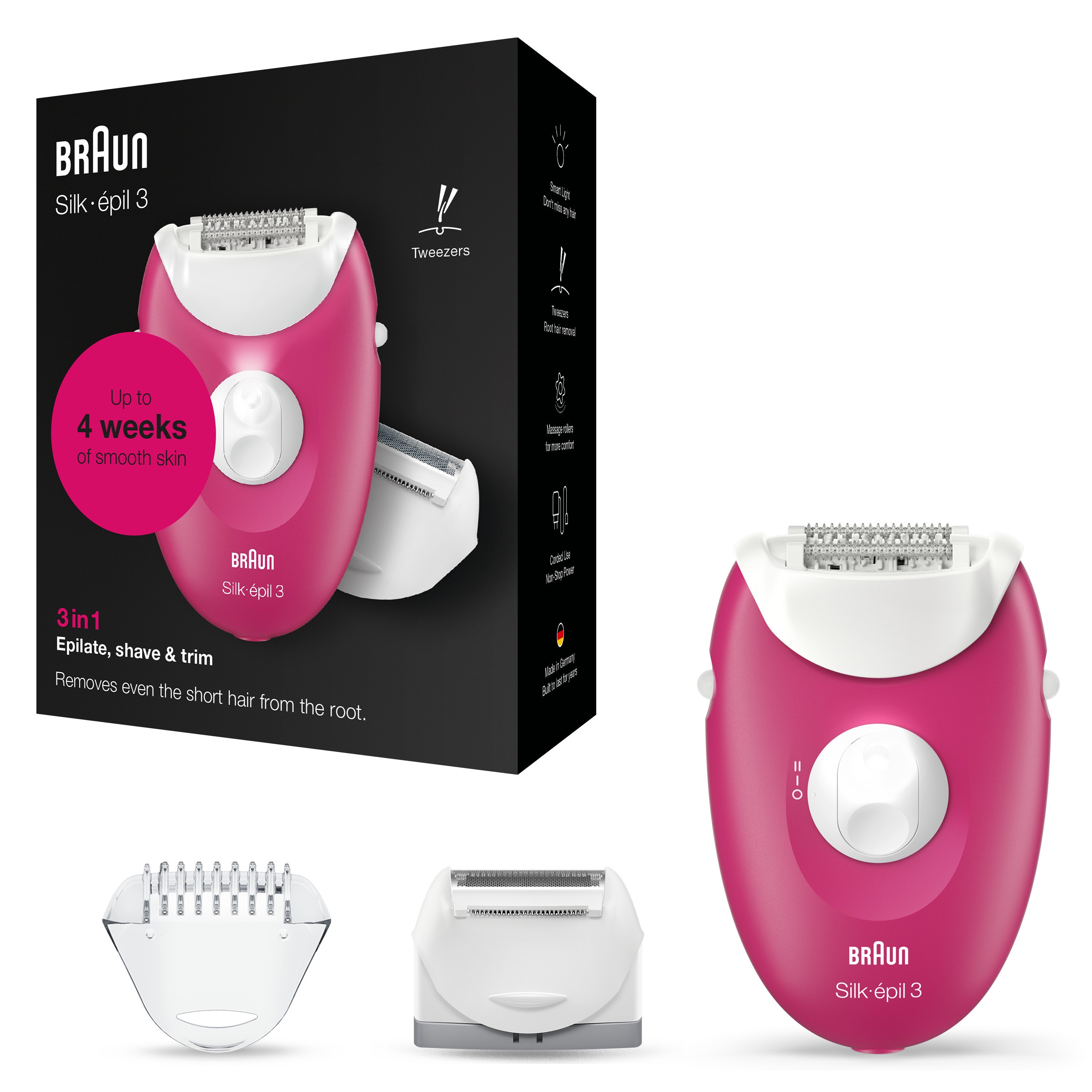 Braun Silk-épil 3-276 Epilierer 