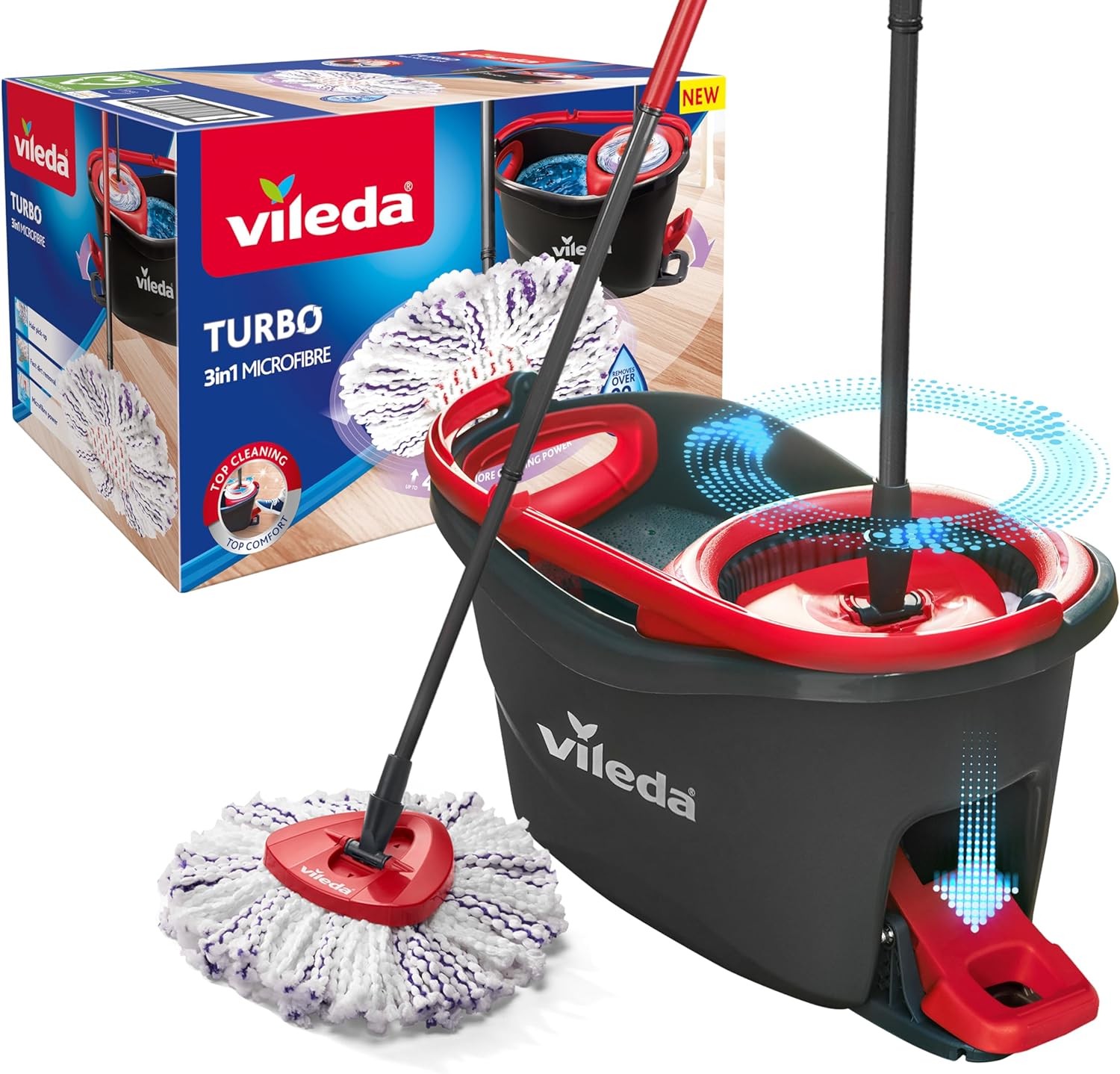 Vileda Turbo 3-in-1  Wischmopp Set 167751