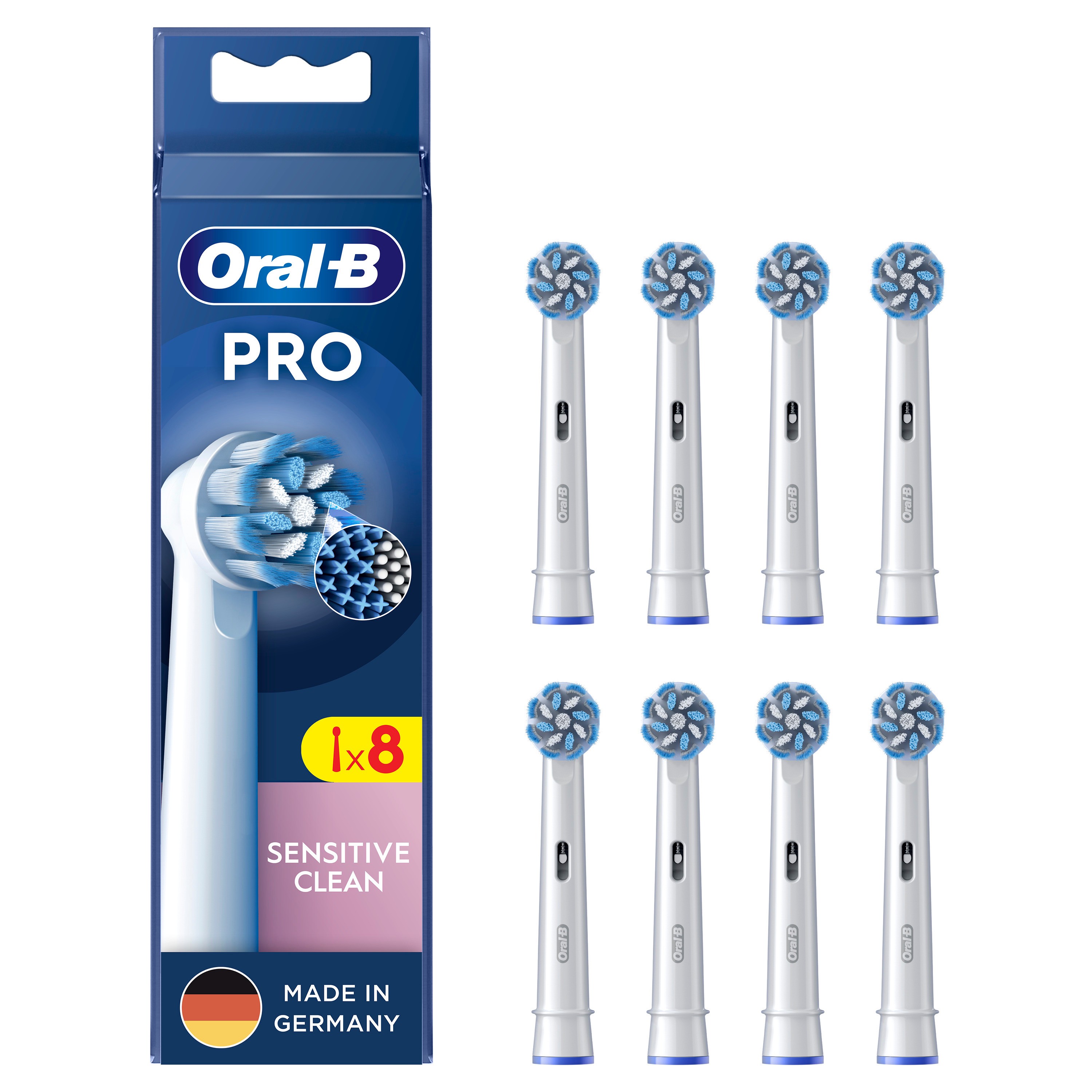 Oral-B EB60X-8 Pro Sensitive Clean Ersatzbürsten
