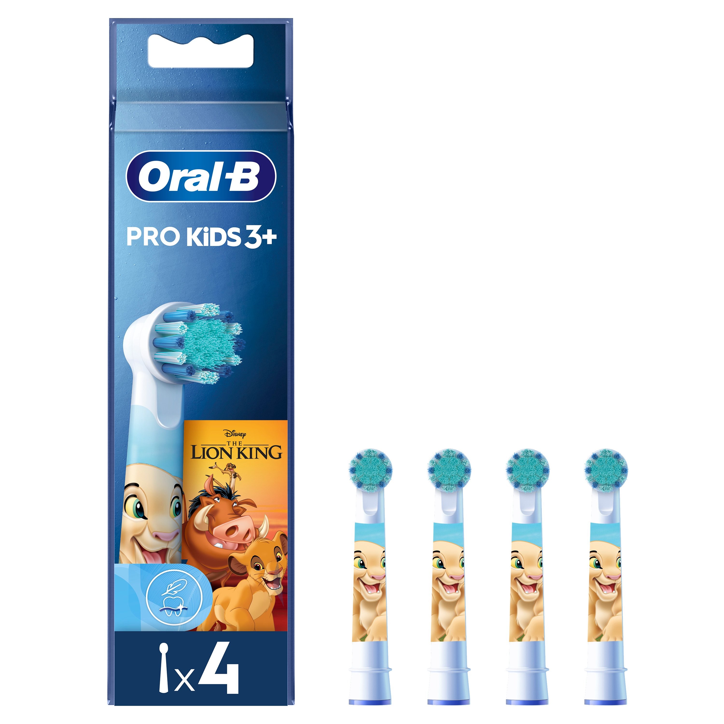Oral-B Aufsteckbürsten König der Löwen 4er
