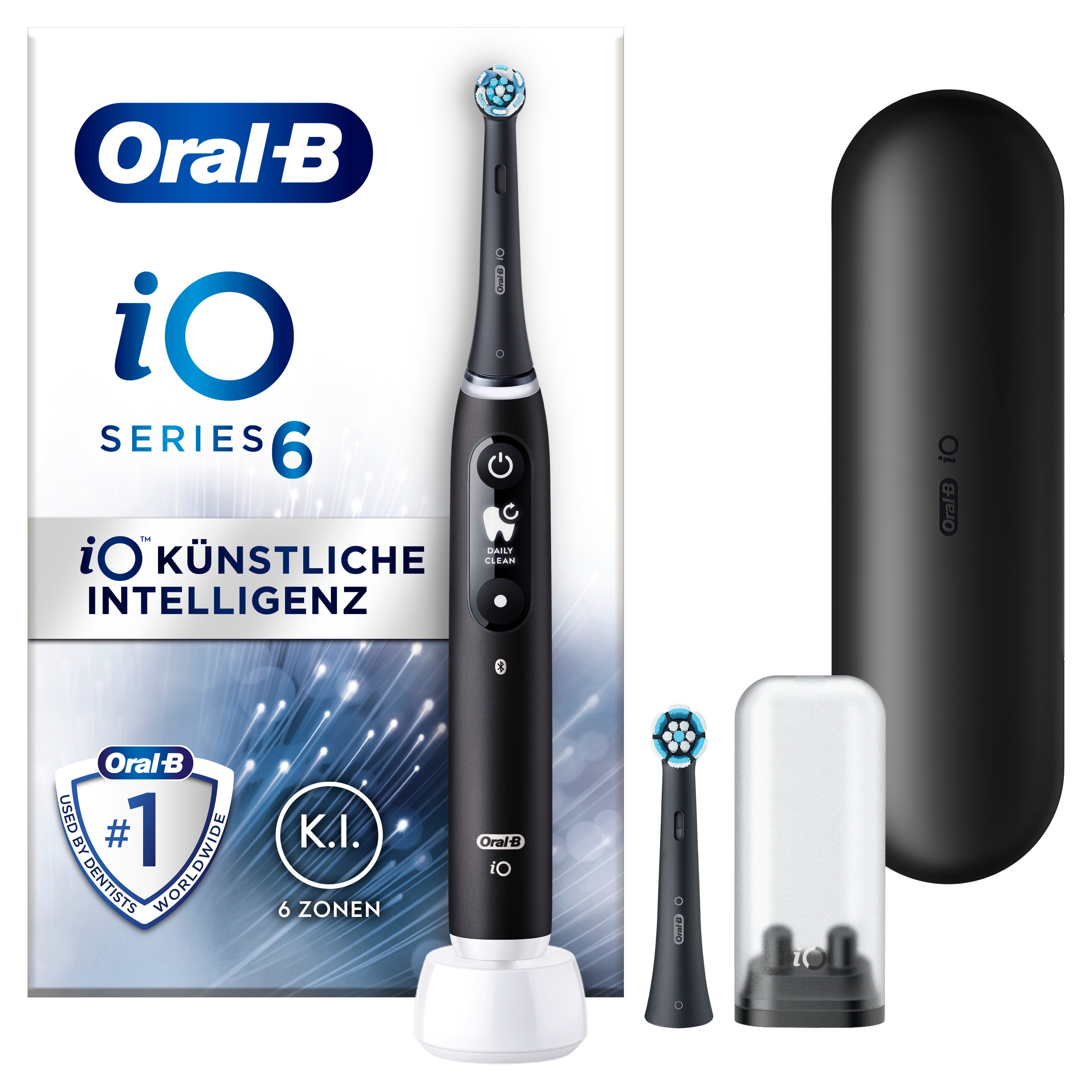 Oral-B iO elektrische Zahnbürste Series 6 Black lava JAS22
