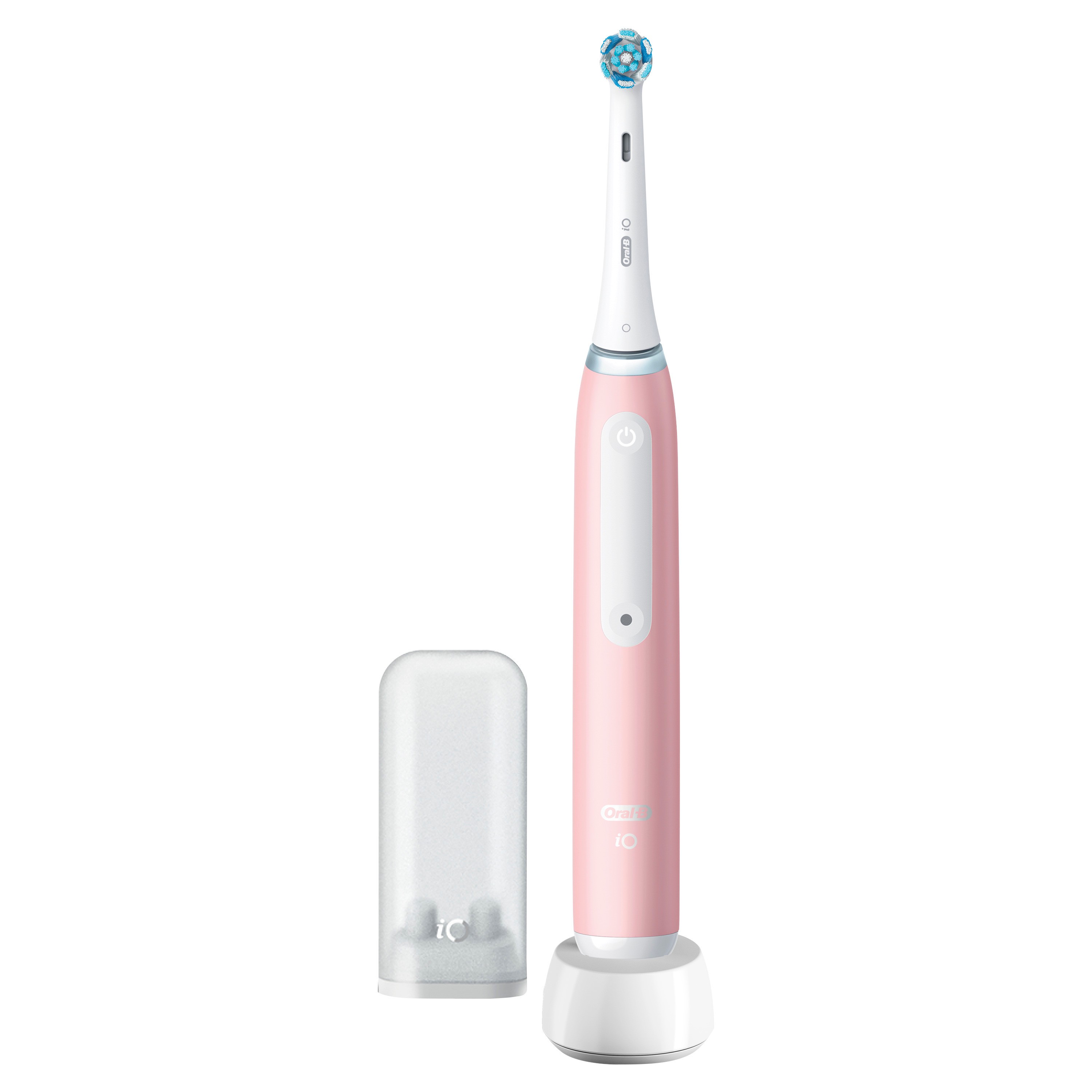 Oral-B iO Series 3 Elektrische Zahnbürste/Electric Toothbrush, 3 Putzmodi für Zahnpflege, Magnet-Technologie, TESTSIEGER Stiftung Warentest (12/2024), Blush Pink