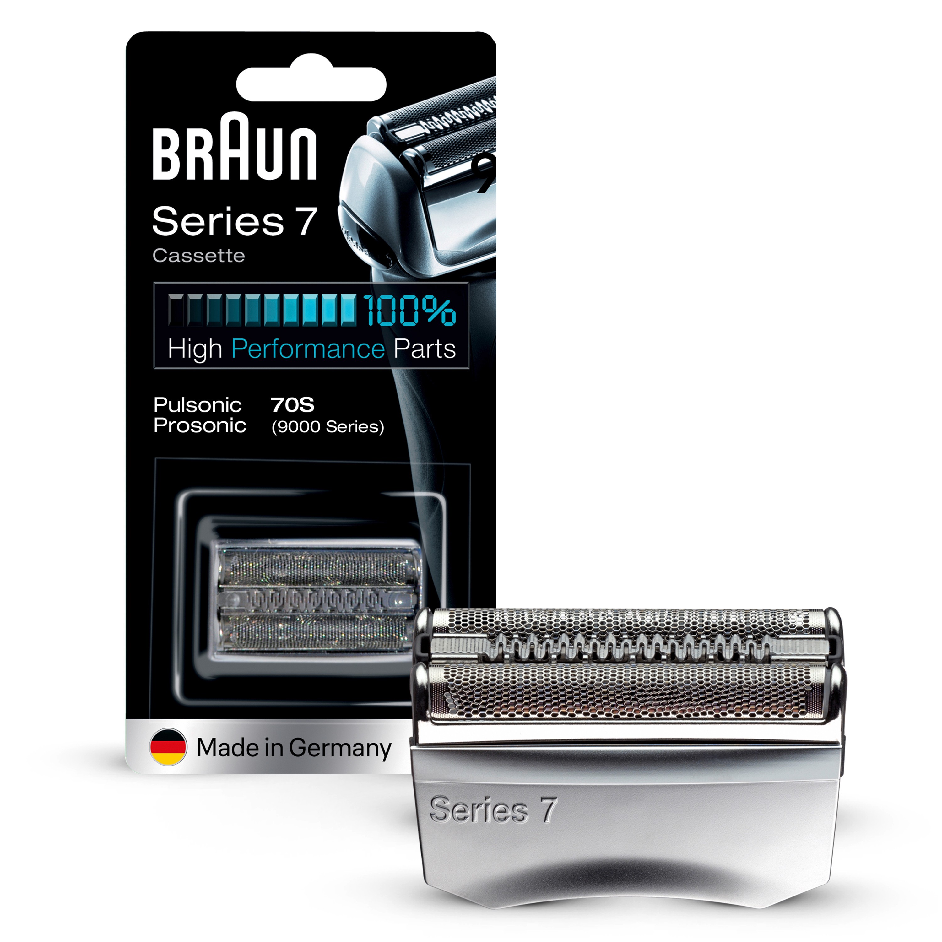 Braun Kombipack 70S Silver NEW Schereinheit
