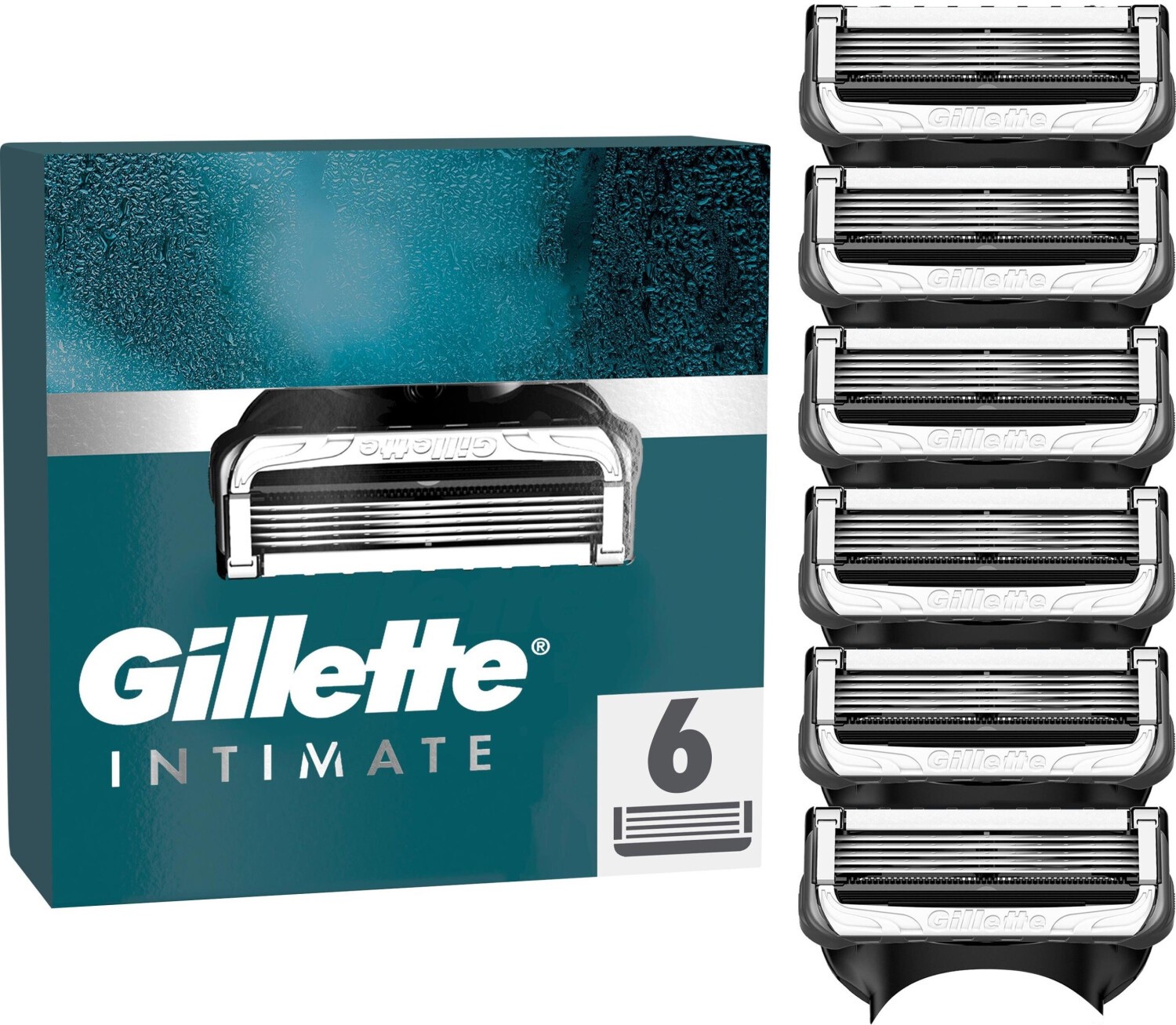 Gillette Intimate Rasierklingen 6er