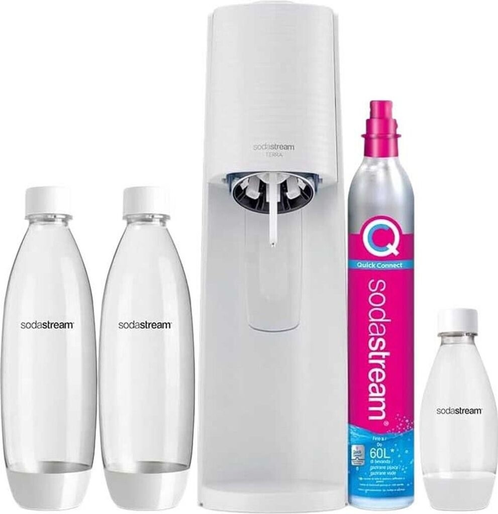 Sodastream Terra Vorteilspack weiß EU