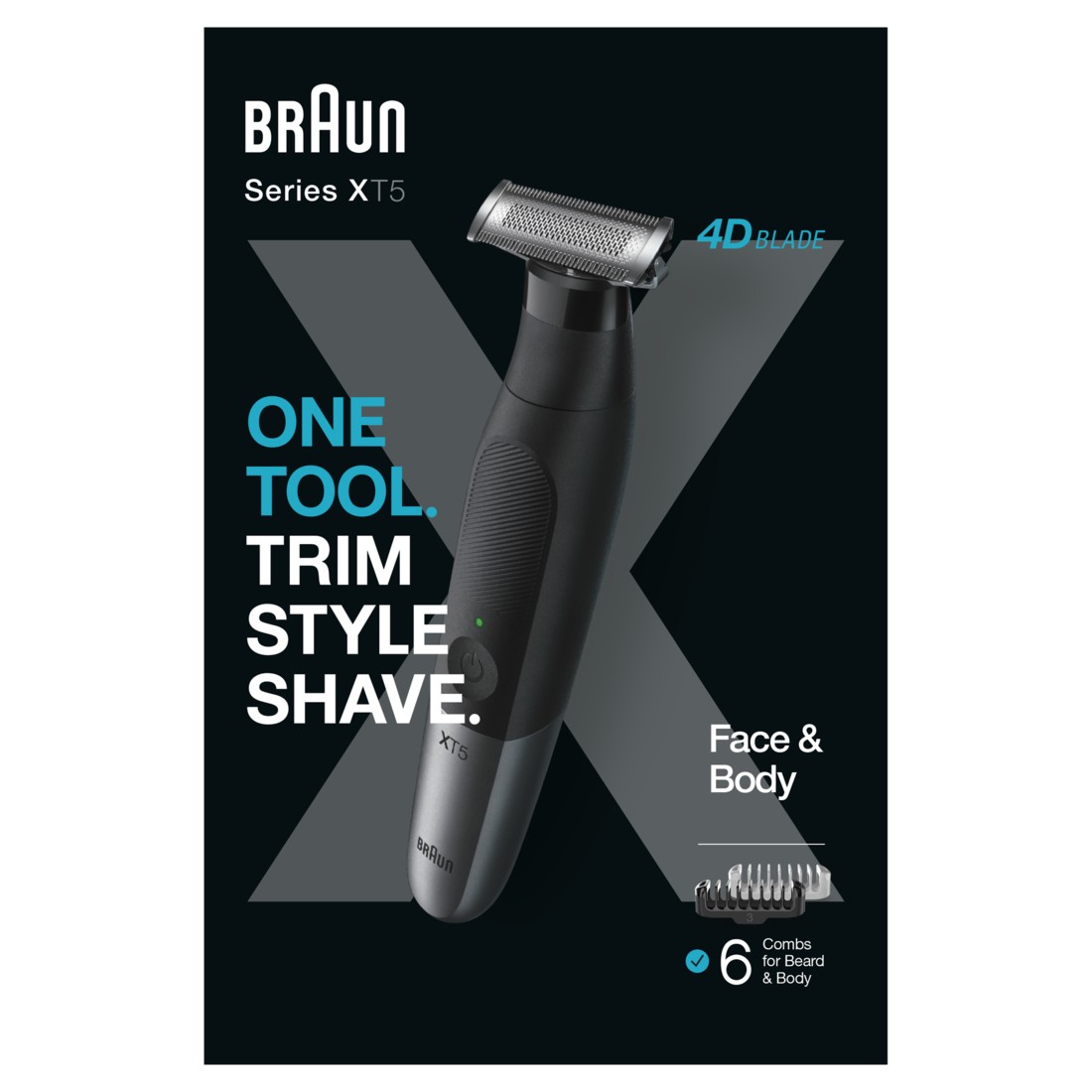 Braun Series XT5200 Face + Body + Travel
