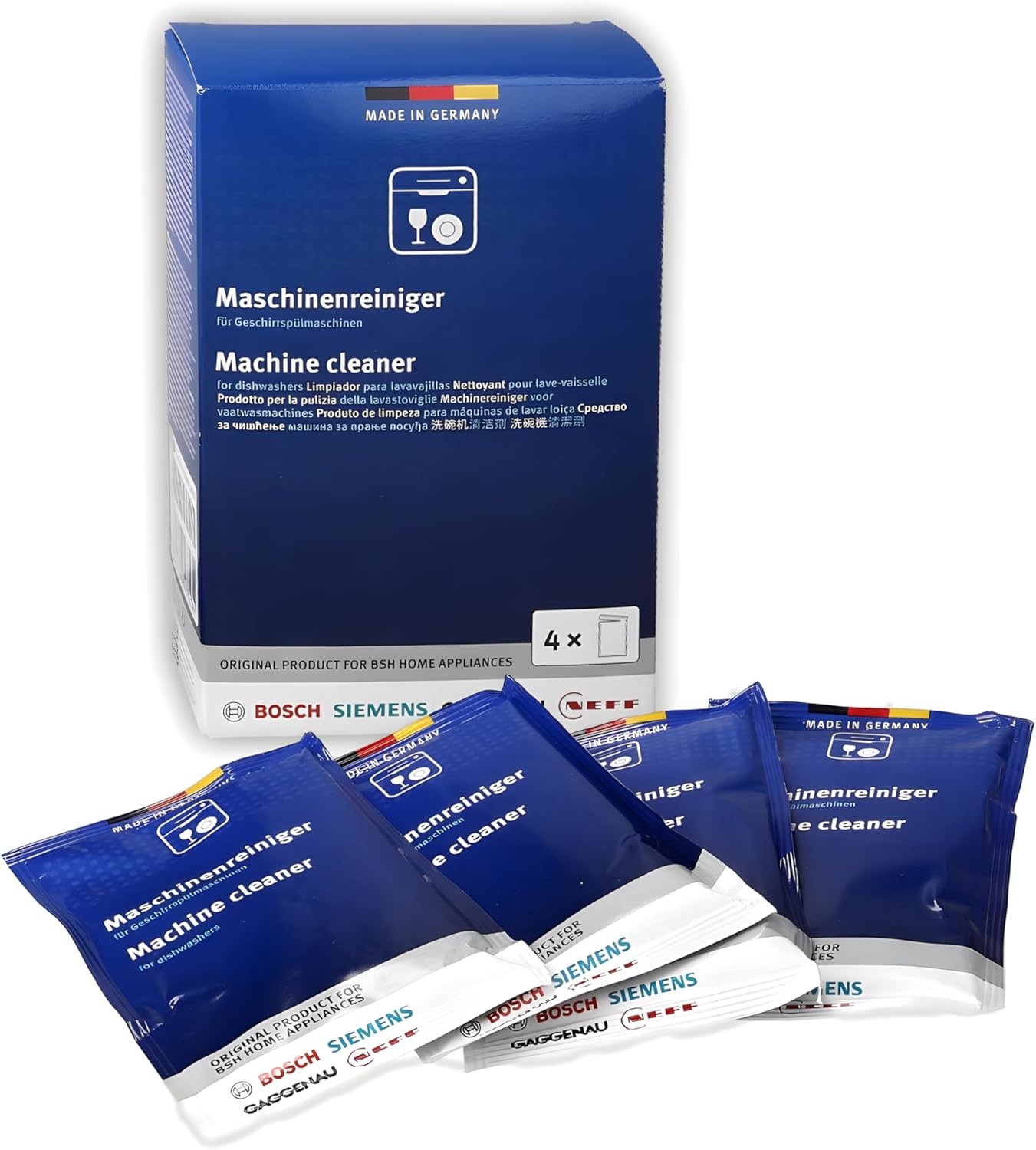 BSH Reiniger Geschirrspüler 4x 45gr 00312477