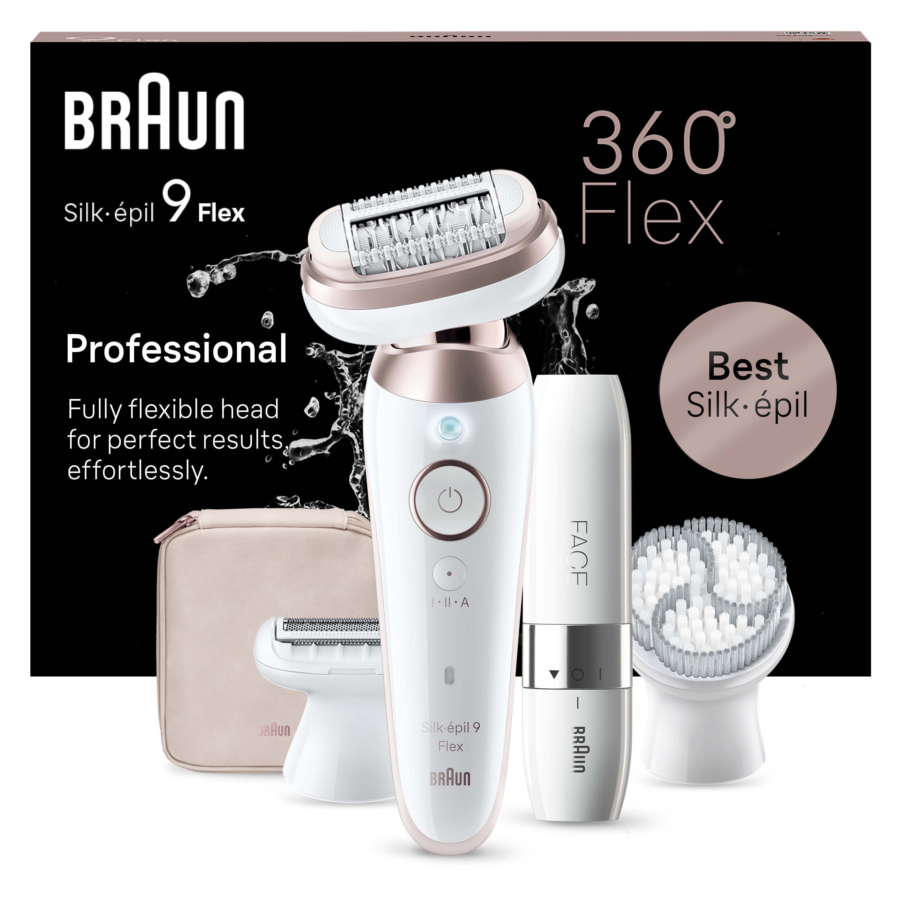 Braun Silk-épil 9-360 3D SensoSmartTM Epilierer 