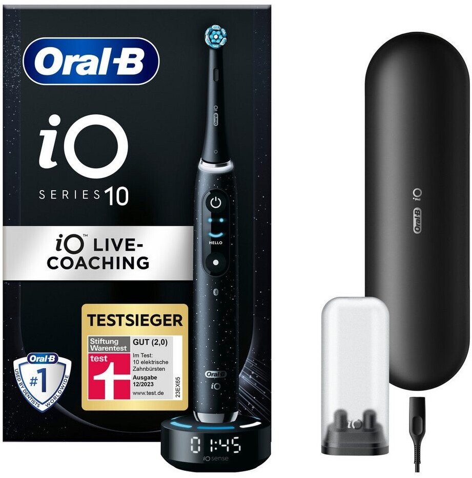 Oral-B iO Series 10 Cosmic Black elektrische Zahnbürste