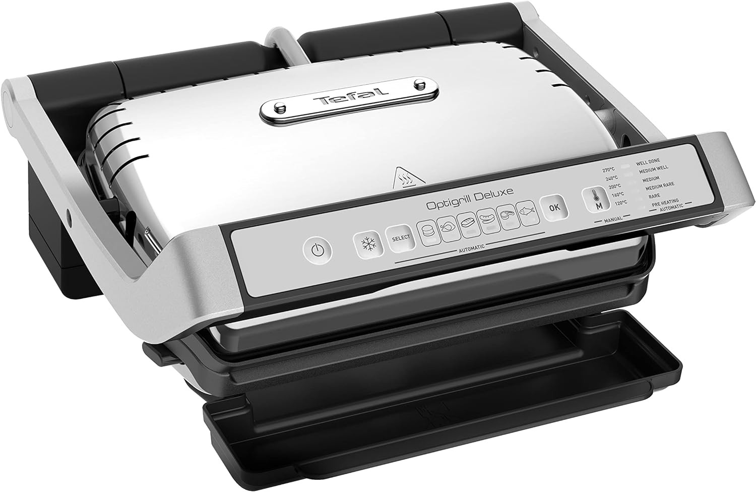 Tefal GC707D OptiGrill DeLuxe, Kontaktgrill