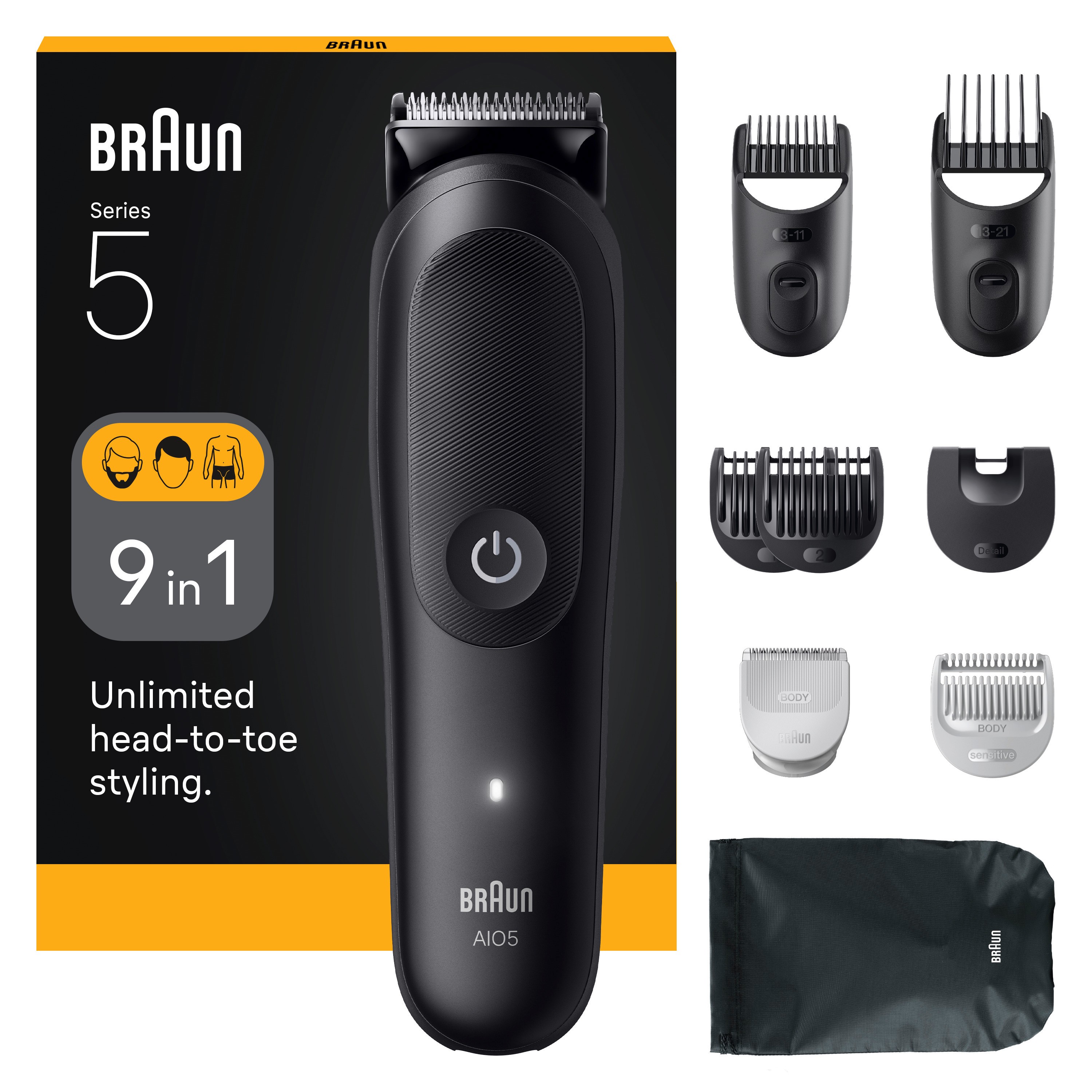 Braun Series 5 All-In-One Style Kit AIO5540