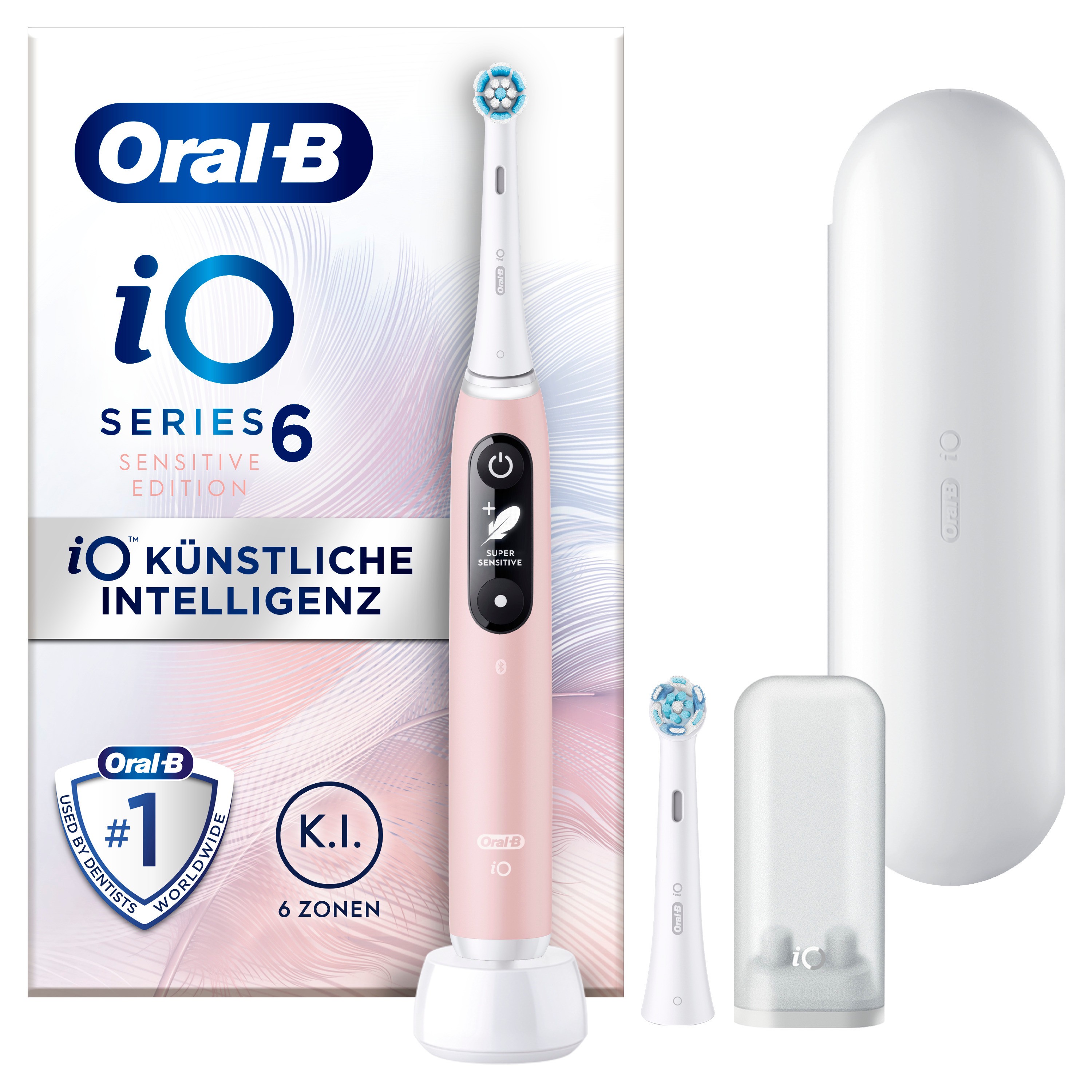 Oral-B iO Series 6 Pink Sand elektrische Zahnbürste
